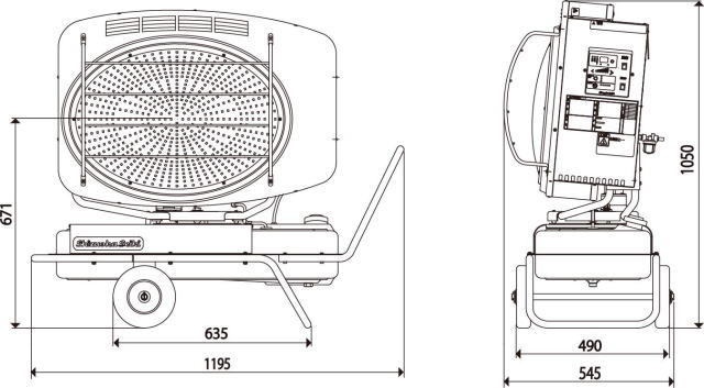 静岡製機 【】 【個人宅不可】 静岡 赤外線オイルヒーター VAL6-KBS [A230101] その他道具、工具